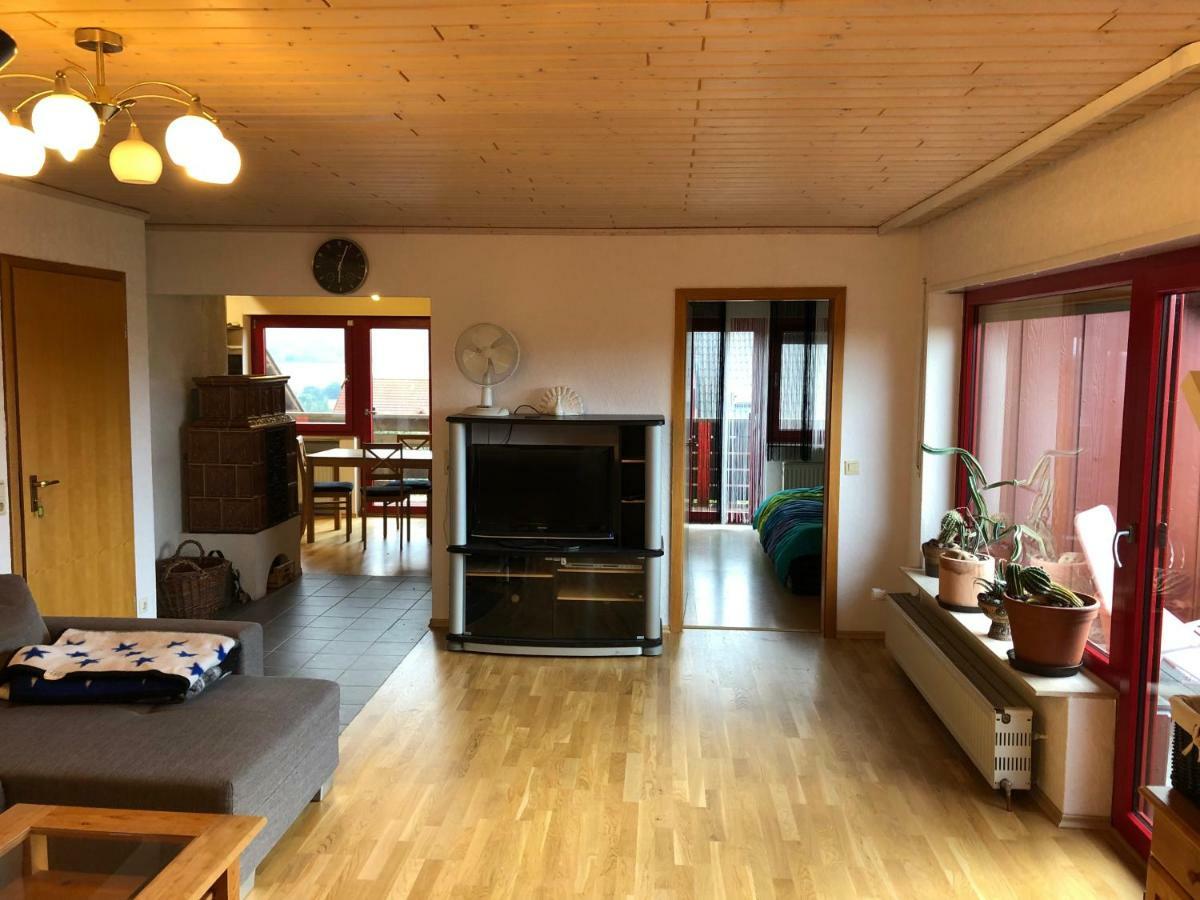 Natuerlicher Holzkomfort Im Hessischen Kegelspiel 훈펠트 외부 사진